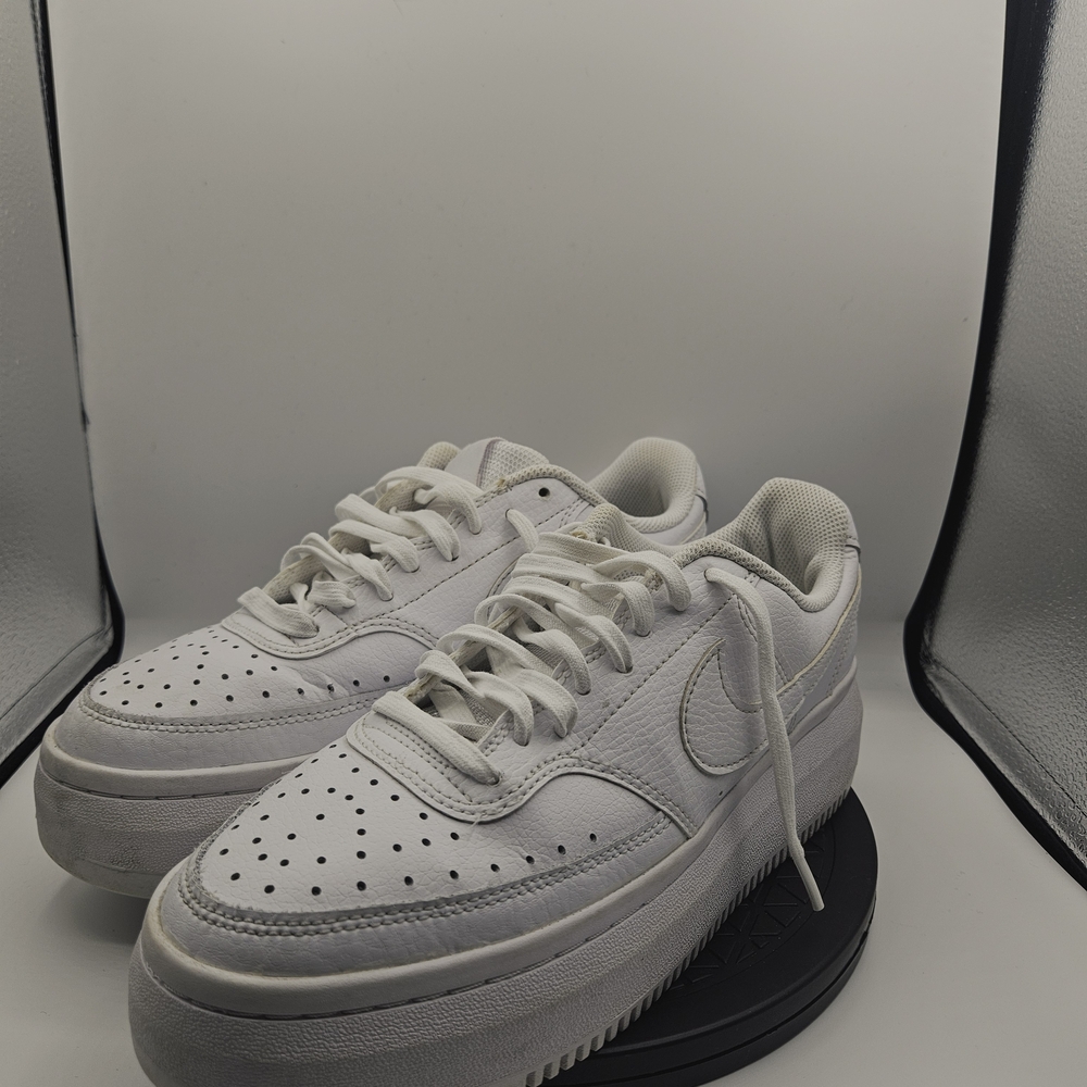 Nike White Platform Sneakers
